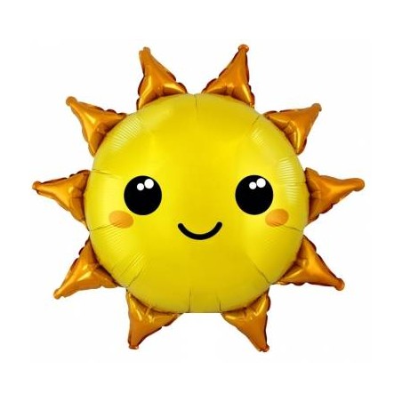 Palloncino in Foil 14" Mini Shape Sole "Sunshine" Cielo e Galassia