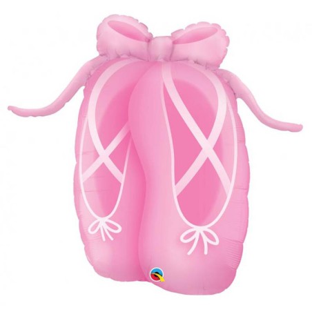 Palloncino in Foil 35" Super Shape Scarpette Ballerina Rosa Sport