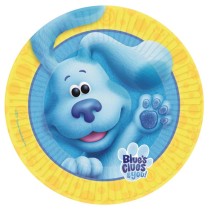 Piatto di Carta 23cm con Blue's Clues 8pz Blue's Clues