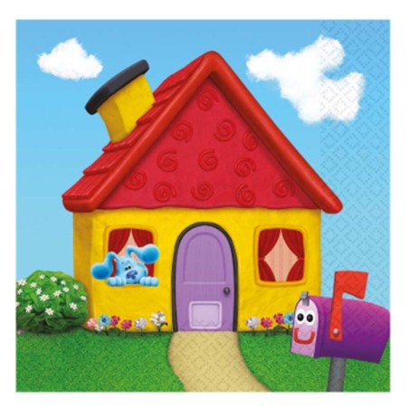 Tovagliolo di Carta 33x33cm con Blue's Clues 16pz Blue's Clues