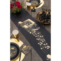 Runner decorato Musica "Disque D'Or" 5mt Musica Disco d'Oro