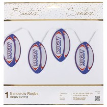 Festone decorativo Palla da Rugby 5mt Rugby