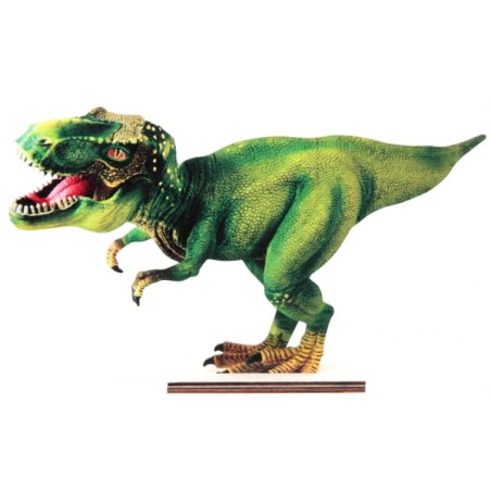 Centrotavola di Legno sagomato Dinosauro "Dinosaure" 15cm Dinosauro "Dinosaure"