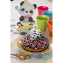 Centrotavola di Legno sagomato Panda 20cm Panda e Koala