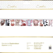 Festone decorativo Piccoli Esploratori "Explorateur" 5mt Piccoli Esploratori "Explorateur"