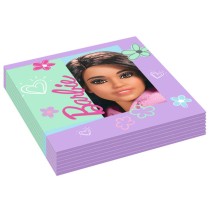 Tovagliolo di Carta 33x33cm con Barbie Sweet Life 16pz Barbie