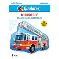Palloncino in Foil 36" Super Shape Camion Pompieri "Red Fire Truck" Veicoli