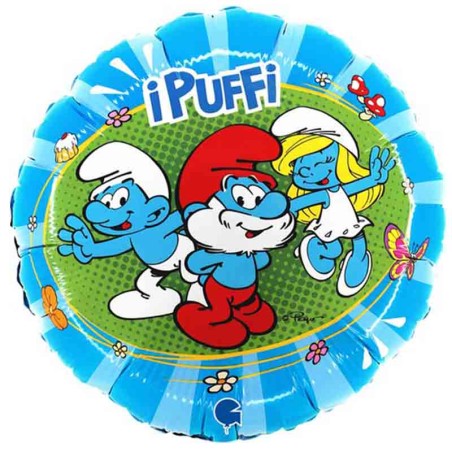 Palloncino in Foil 18" Puffi Personaggi Grabo