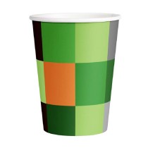 Bicchiere di Carta 200ml TNT party 8pz Minecraft Party