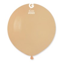 Palloncino in Lattice 19" G150 Natural Assortito "Assorted 080" 25pz Gemar Standard 19" G150