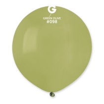 Palloncino in Lattice 19" G150 Natural Assortito "Assorted 080" 25pz Gemar Standard 19" G150