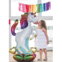Palloncino in Foil 55" AirLoonz Unicorno "Unicorn" Standups ad Aria "No Elio"