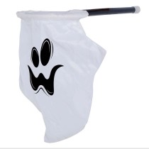Secchiello con Asta Porta Caramelle Fantasma Accessori Persona Halloween