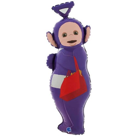Palloncino in Foil 40" Super Shape Teletubbies Tinky Winky Personaggi Grabo