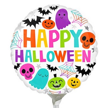 Palloncino in Foil 9" Mini Shape Halloween Multicolor Palloncini Foil Halloween