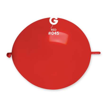Palloncino in Lattice 13” Link GL13 Rosso "Red 045" 50pz Gemar Standard Link 13" GL13
