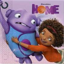 Tovagliolo di Carta 33x33cm con Home Home