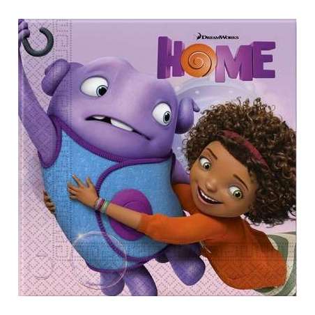 Tovagliolo di Carta 33x33cm con Home Home
