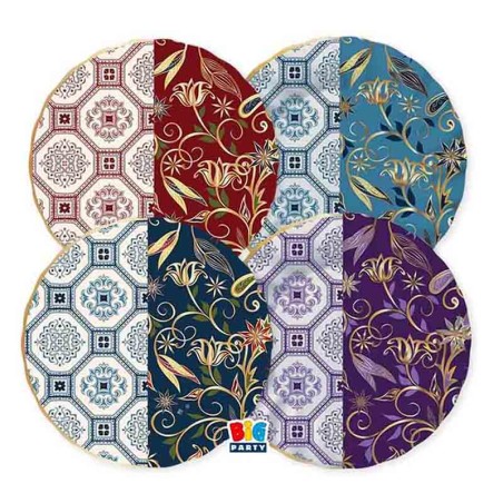 Piatto di Carta 20cm Smerlato Hybrid 8pz Hybrid