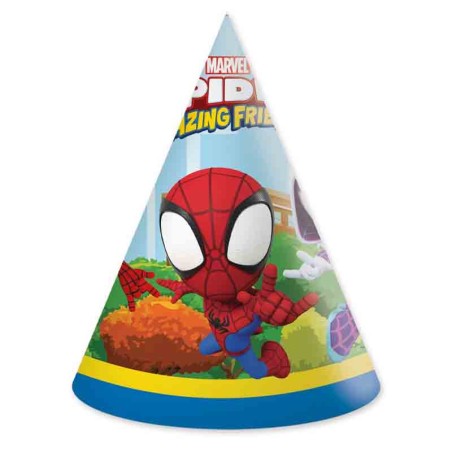 Cappellino a Cono Spidey & Friends 6pz Spidey & Friends