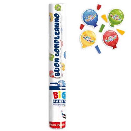Cannon Sparacoriandoli Buon Compleanno Balloon Sparacoriandoli Eventi