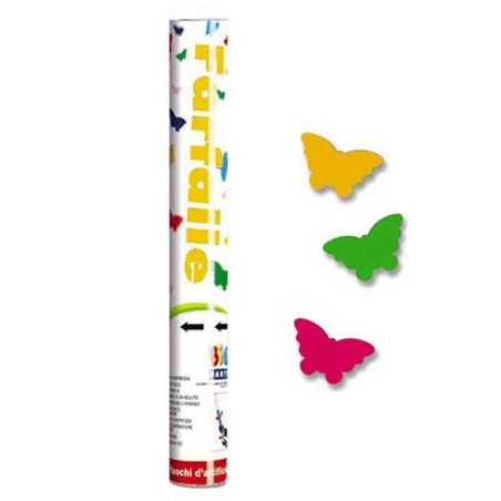 Cannon Sparacoriandoli Farfalle Multicolor 30cm Addobbi e Accessori Pasqua