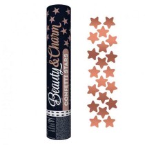 Tubo Spara Stelle Rose Gold Glitter Sparacoriandoli Capodanno