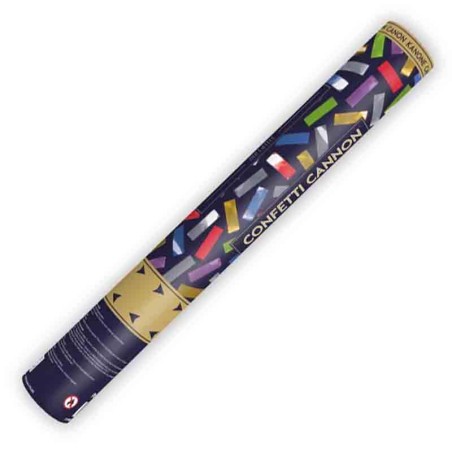 Cannon Sparacoriandoli Multicolor Metallizzati 40cm Sparacoriandoli Multicolor