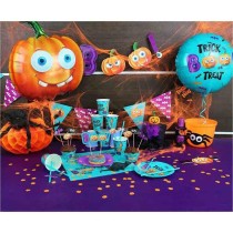 Palloncino in Foil 18" Halloween Dolcetto o Scherzetto "Trick or Treat" Palloncini Foil Halloween