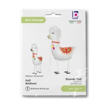 Palloncino in Foil 41" Pet Walker Lama "Llama Friend" Animali Grabo