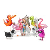 Palloncino in Foil 41" Pet Walker Lama "Llama Friend" Animali Grabo