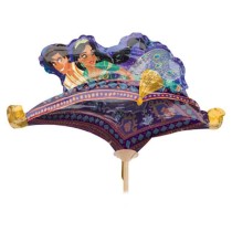 Palloncino in Foil 14" Mini Shape Tappeto Volante Aladdin "Aladdin e Jasmine" Aladdin e Jasmine