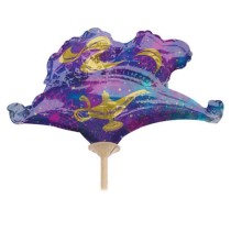 Palloncino in Foil 14" Mini Shape Tappeto Volante Aladdin "Aladdin e Jasmine" Aladdin e Jasmine