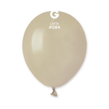 Palloncino in Lattice 5" A50 Latte "Milk 084" 100pz Gemar Standard 5" A50