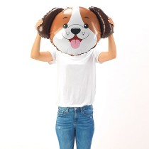 Palloncino in Foil 33" Super Shape Cane "Dog Head" Animali Grabo