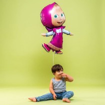 Palloncino in Foil 41" Super Shape Masha Personaggi Grabo