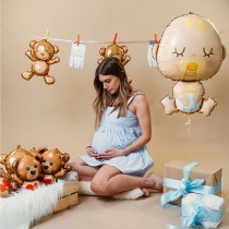 Palloncino in Foil 19" Air Filled Orsetto "Cute Bear" Air Filled e Standups Grabo