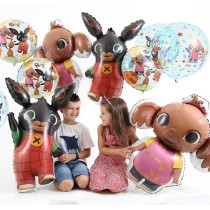 Palloncino in Foil 18" Bing Bunny and Friends Personaggi Grabo