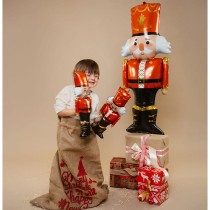 Palloncino in Foil 50" Super Shape Schiaccianoci "The Nutcracker" Natale e Capodanno Grabo