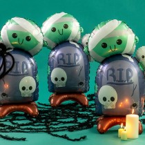 Palloncino in Foil 39" Standups Mummia Halloween "Cute Mummy" Halloween Grabo