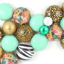 Palloncino in Foil 18" Giungla Tropicale "Tropical Jungle" Generici Grabo
