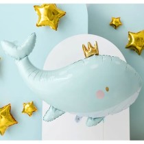 Palloncino in Foil 37" Super Shape Balena Regina "Whale" Balena, Delfino e Narvalo