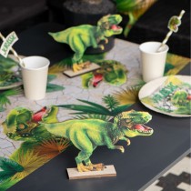 Centrotavola di Legno sagomato Dinosauro "Dinosaure" 15cm Dinosauro "Dinosaure"