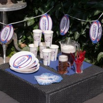 Festone decorativo Palla da Rugby 5mt Rugby