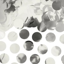 Confetti in Foil Tondi Argento Metallizzato 15gr Confetti Tondi