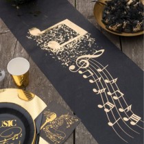 Runner decorato Musica "Disque D'Or" 5mt Musica Disco d'Oro