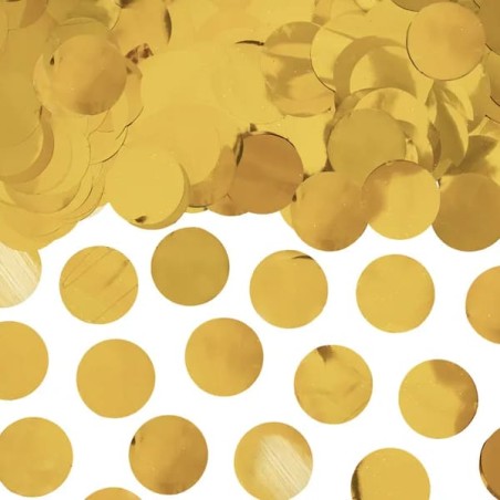 Confetti in Foil Tondi Oro Metallizzato 15gr Confetti Tondi