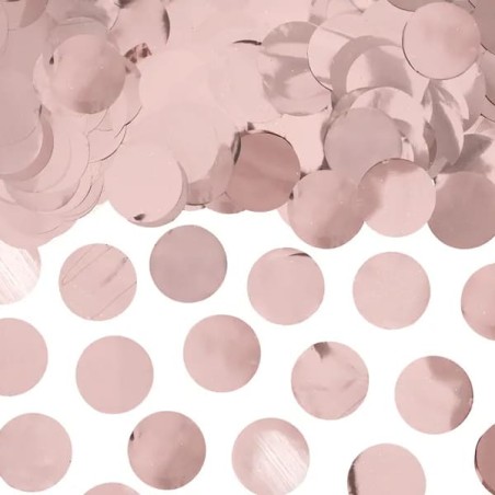Confetti in Foil Tondi Rose Gold Metallizzato 15gr Confetti Tondi