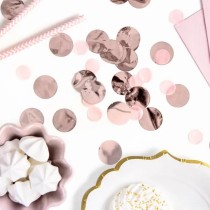 Confetti in Foil Tondi Rose Gold Metallizzato 15gr Confetti Tondi