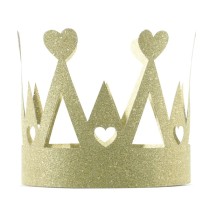 Corona da Principessa Oro Glitterato Corone e Coroncine